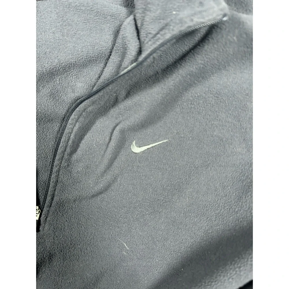 Nike Quarter Zip Men's Large Pullover Lightweight Swoosh Layering Minimalist Y2K